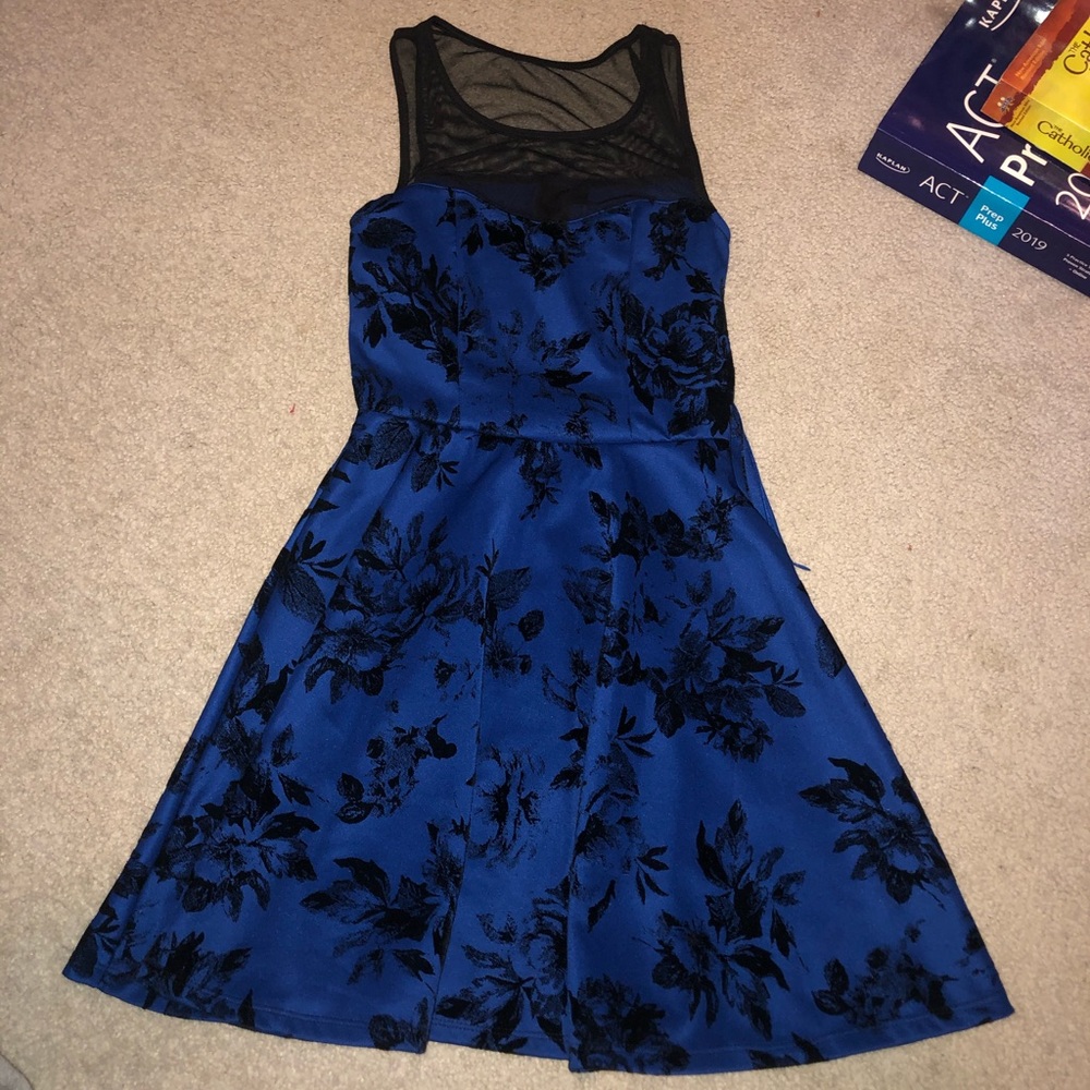 Skater Flowery Dress